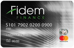 Fidem MasterCard® Card Improve your credit